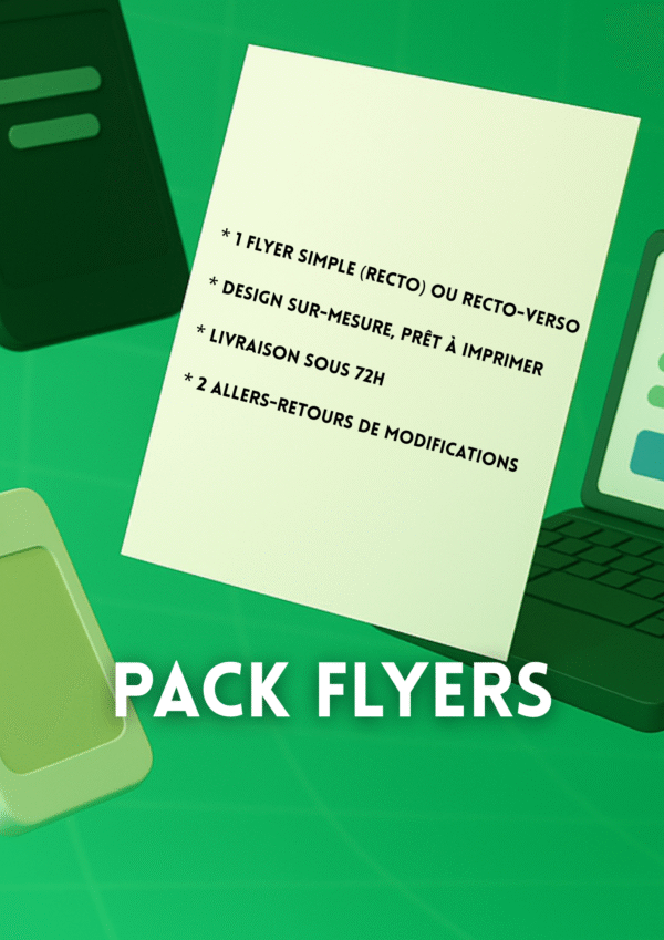 Pack Flyer – 79 € TTC