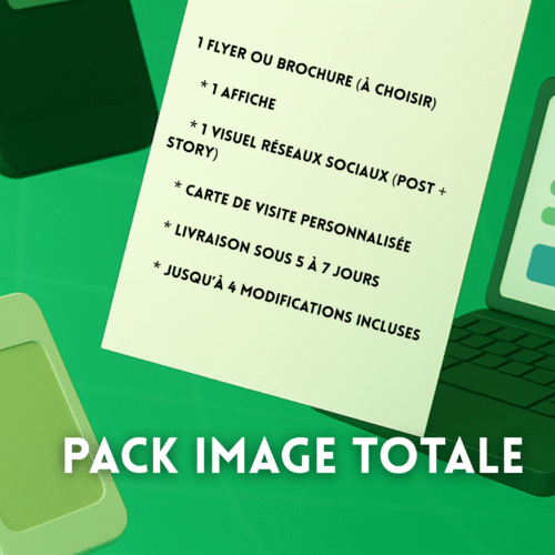 Pack Image Totale — 229 € TTC